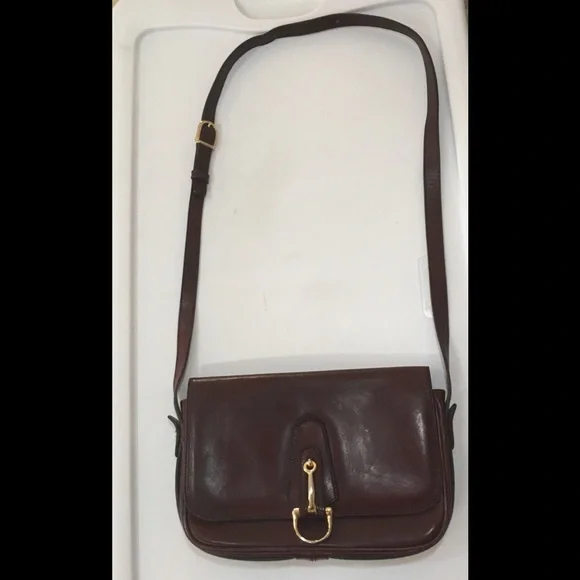 Vivaldi Elli Tucci Brown Leather Crossbody Bag - Picture 6 of 7